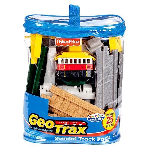 0033170590545 - GEOTRAX TRANSPORTATION SYSTEM SPECIAL TRACK PACK 25 PC