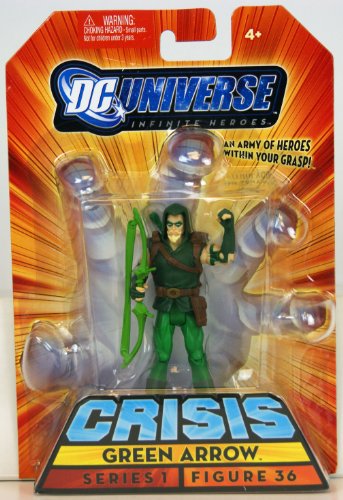 0033170801191 - DC UNIVERSE INFINITE HEROES CRISIS SERIES 1 ACTION FIGURE #36 GREEN ARROW