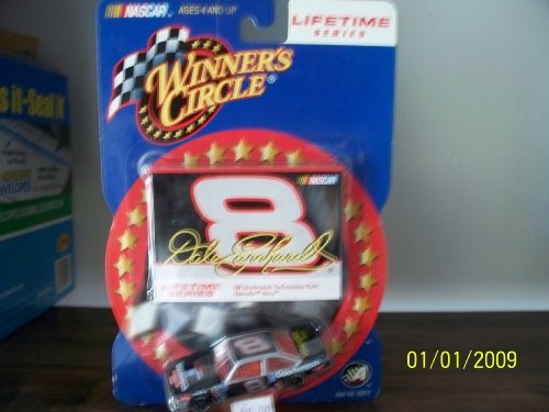 0033170938484 - 2001 . . . WINNER'S CIRCLE . . . DALE EARNHARDT JR. #8 GM GOODWRENCH PERFORMANCE PART CHEVY NOVA 1/64 DIECAST . . . LIFETIME SERIES . . . INCLUDES COLLECTOR'S CARD BY NASCAR