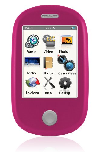 0033171241217 - EMATIC EM638VIDPN TOUCH SCREEN MP3 VIDEO PLAYER WITH 5MP CAMERA WITH LED FLASH AND VIDEO RECORDING