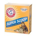 0033200022817 - SUPER SCOOP UNSCENTED CLUMPING CAT LITTER WITH BAKING SODA 28 LB