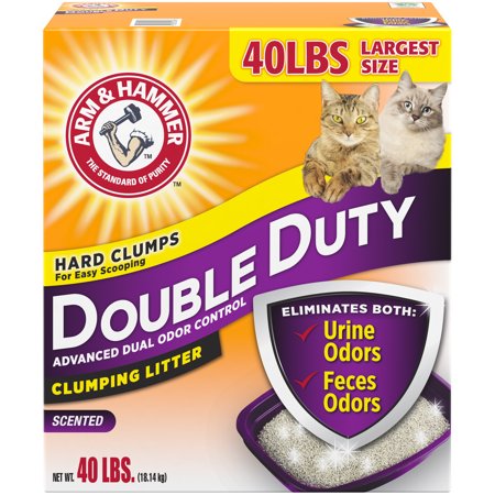 0033200024088 - DOUBLE DUTY ADVANCED ODOR CONTROL CLUMPING CAT LITTER 40 LB
