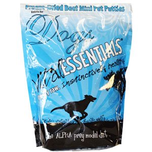 0033211008060 - VITAL ESSENTIALS 100% FREEZE-DRIED RAW BEEF PATTIES ENTREE FOR DOGS, 1LB 14OZ