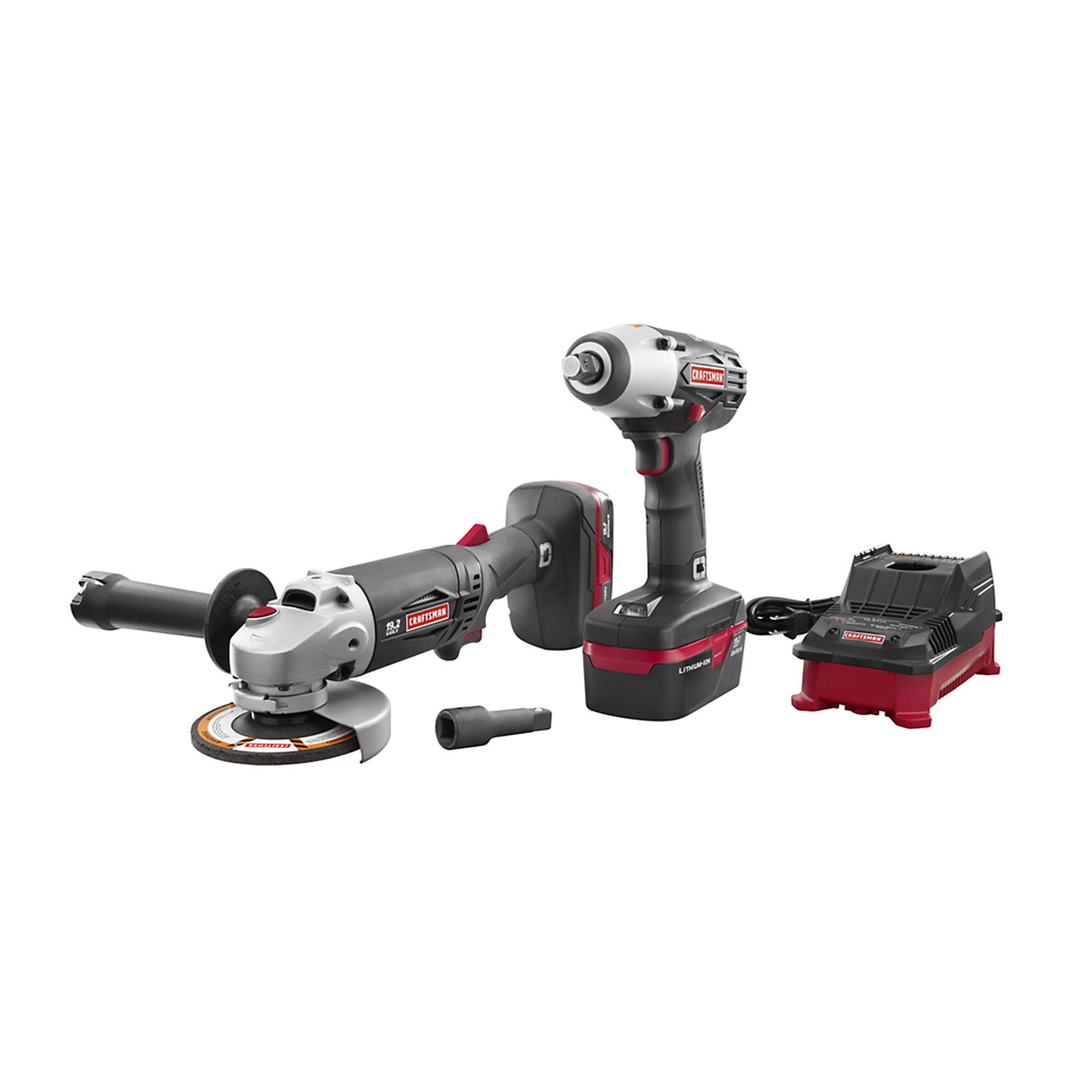 0033287160099 - C3 LITHIUM-ION 1/2 IMPACT WRENCH AND ANGLE GRINDER KIT