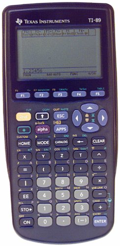 0033317198207 - TEXAS INSTRUMENTS TI-89 ADVANCED GRAPHING CALCULATOR