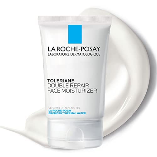 3337875545792 - LA ROCHE-POSAY TOLERIANE DOUBLE REPAIR FACE MOISTURIZER, DAILY MOISTURIZER FACE CREAM WITH CERAMIDE AND NIACINAMIDE FOR ALL SKIN TYPES, OIL FREE, FRAGRANCE FREE