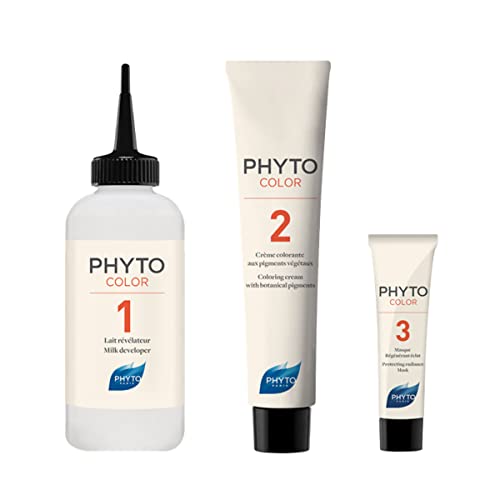 3338221002402 - PHYTO PHYTOCOLOR PERMANENT HAIR COLOR, 7 BLONDE, WITH BOTANICAL PIGMENTS, 100% GREY HAIR COVERAGE, AMMONIA-FREE, PPD-FREE, RESORCIN-FREE, 0.42 OZ.