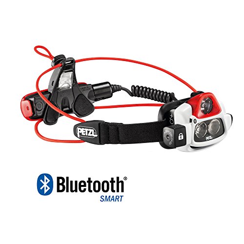 3342540105911 - PETZL NAO+ PERFORMANCE HEADLAMP WITH BLUETOOTH TECHNOLOGY RED/WHITE ONE SIZE
