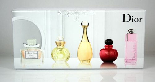 Christian Dior Les Parfums Miniature Collection 5 Piece Set