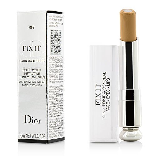 3348901261081 - CHRISTIAN DIOR FIX IT 2-IN-1 PRIME AND CONCEAL FACE WITH EYES AND LIPS, NO. 002 MEDIUM, 0.12 FLUID OUNCE