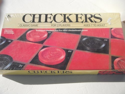 0033500047084 - CHECKERS BY WESTERN PUBLISHING COMPANY