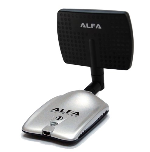 0033585518226 - ALFA AWUS036H UPGRADED TO 1000MW 1W 802.11B/G HIGH GAIN USB WIRELESS LONG-RANG WIFI NETWORK ADAPTER WITH 5DBI RUBBER ANTENNA AND A 7DBI PANEL - FOR WARDRIVING & RANGE EXTENSION *STRONGEST ON THE MARKET*