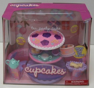 0033586116483 - CUPCAKES TEA PARTY CAKE PLAYSET