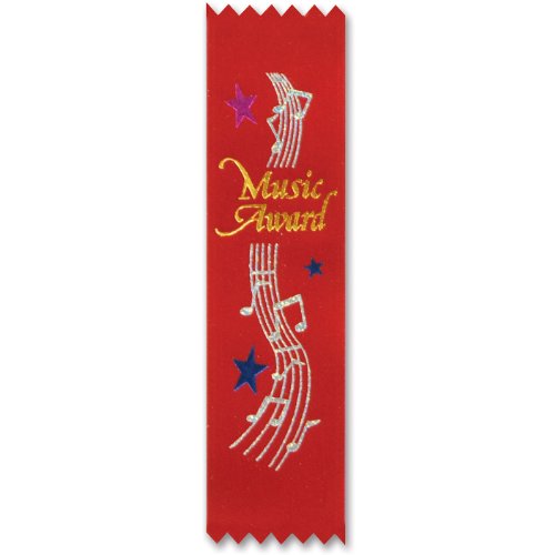 3376573113438 - MUSIC AWARD VALUE PACK RIBBONS 1 X 6 PARTY ACCESSORY
