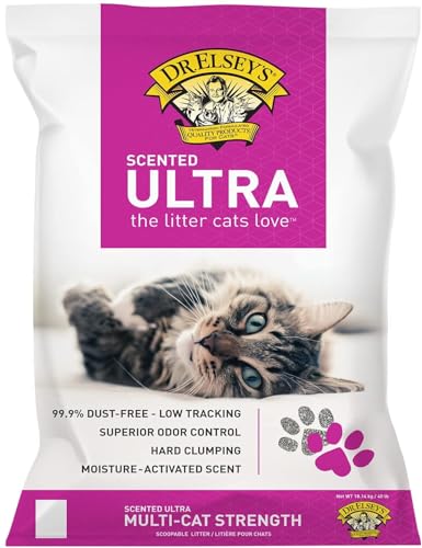 0000338005401 - PRECIOUS CAT DR. ELSEY'S ULTRA SCENTED SCOOPABLE MULTI-CAT CAT LITTER, 40 LBS. (