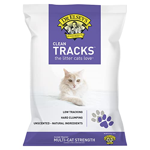 0000338006187 - DR. ELSEYS PREMIUM CLUMPING CAT LITTER | CLEAN TRACKS | LOW DUST, LOW TRACKING, HARD CLUMPING, SUPERIOR ODOR CONTROL, UNSCENTED & NATURAL INGREDIENTS