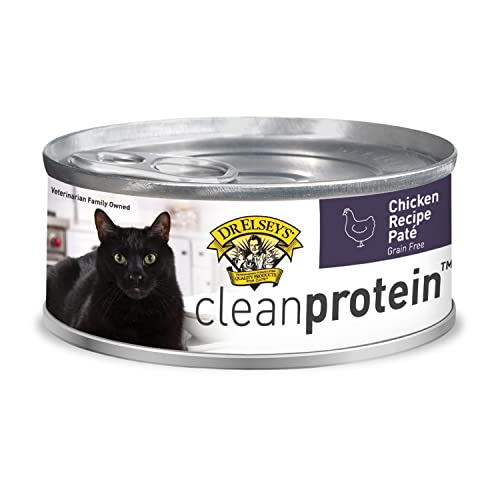 0000338032537 - DR. ELSEYS CLEANPROTEIN CHICKEN RECIPE WET CAT FOOD, PATE 5.3 OZ CANS (PACK OF 24)