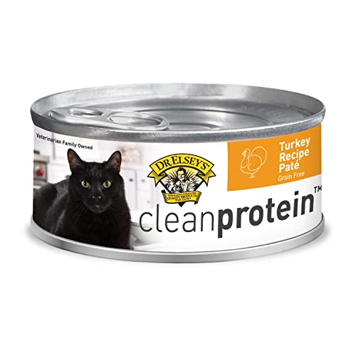 0000338034531 - DR. ELSEYS CLEANPROTEIN TURKEY RECIPE WET CAT FOOD, PATE 5.3 OZ CANS (PACK OF 24)