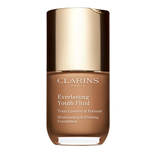 3380810441635 - CLARINS EVERLASTING YOUTH FLUID FOUNDATION | ANTI-AGING, MEDIUM TO FULL COVERAGE | ILLUMINATES, SMOOTHES AND VISIBLY FIRMS | SATIN FINISH | CONTAINS PLANT EXTRACTS WITH SKINCARE BENEFITS | 1 FL OZ