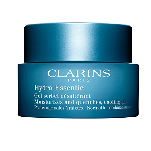3380810449518 - CLARINS HYDRA-ESSENTIEL COOLING GEL | HYDRATING, MATTIFYING AND RADIANCE BOOSTING MOISTURIZER | CONTAINS HYALURONIC ACID | NORMAL TO COMBINATION SKIN TYPES | 1.7 OUNCES