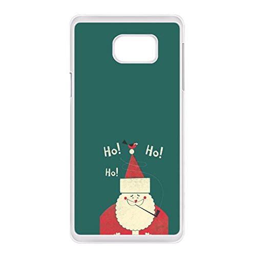 0033827255230 - SAMSUNG GALAXY NOTE 5 CASE,SANTA CLAUS MERRY CHRISTMAS FLAT PC HARD PLASTIC CASE FOR SAMSUNG GALAXY NOTE 5 WHTIE