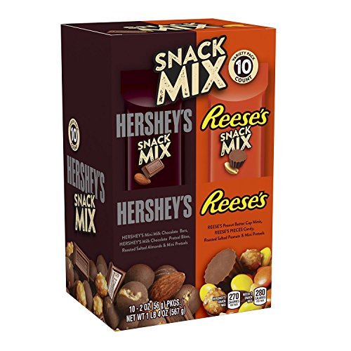 0034000210909 - HERSHEY'S & REESE'S SNACK MIX ASSORTMENT