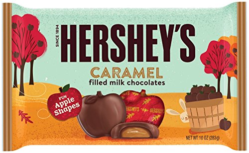 0034000227488 - HERSHEY'S FALL HARVEST CARAMEL FILLED MILK CHOCOLATE, 10 OZ