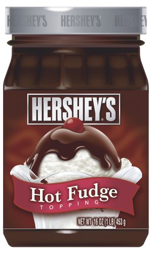 0034000350018 - HERSHEY'S TOPPING, HOT FUDGE, 16-OUNCE JARS (PACK OF 6)