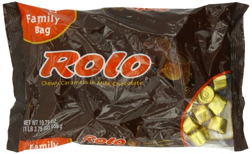 0034000379088 - ROLO CREAMY CARAMELS IN MILK CHOCOLATE, 19.75 OUNCE