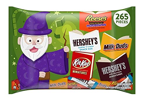 0034000404247 - HERSHEY’S HALLOWEEN CHOCOLATE AND WHITE CREME ASSORTMENT CANDY (92.01 OZ., 265 PC.)
