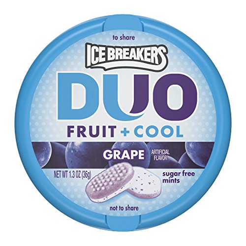 0034000723881 - ICE BREAKERS DUO FRUIT PLUS COOL MINTS, 1.30 OUNCE (PACK OF 8)