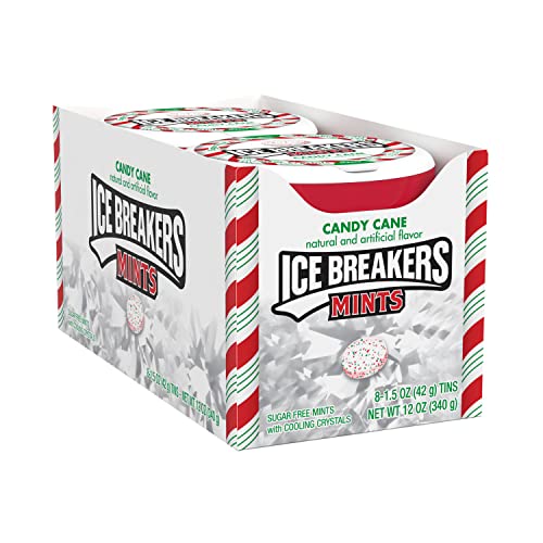 0034000724079 - ICE BREAKERS MINTS IN CANDY CANE FLAVOR, 1.5 OUNCE (PACK OF 8)