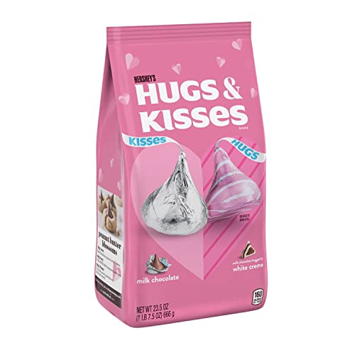 0034000900558 - HERSHEYS HUGS & KISSES ASSORTMENT 23.52 OZ.