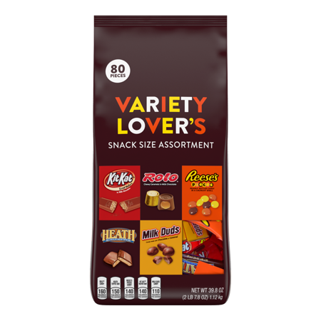 0034000984640 - HERSHEY'S SNACK CANDY ASSORTMENT, 39.8 OZ