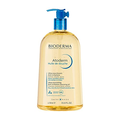 3401528520846 - BIODERMA - ATODERM - SHOWER OIL - MOISTURIZING AND NOURISHING BODY AND FACE WASH - FOR FAMILY WITH VERY DRY SENSITIVE SKIN
