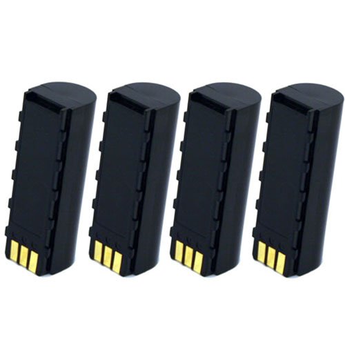 0034051600858 - 4 REPLACEMENT BATTERIES FOR SYMBOL 21-62606-01, BTRY-LS34IAB00-00, DS3478, LS3478, LS3578 BARCODE SCANNERS