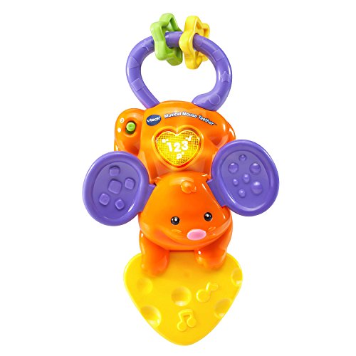 3417761279007 - BABY MUSICAL MOUSE TEETHER