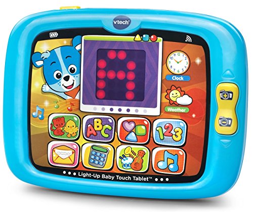 3417761514108 - VTECH LIGHT-UP BABY TOUCH TABLET - BLUE - ONLINE EXCLUSIVE