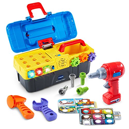3417761782002 - VTECH PRETEND PLAY DRILL AND LEARN BABY KIDS TODDLER TOOL BOX GAME TOY SET GIFT