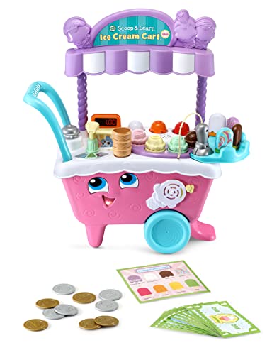3417766007612 - LEAPFROG SCOOP AND LEARN ICE CREAM CART DELUXE (FRUSTRATION FREE PACKAGING), PINK
