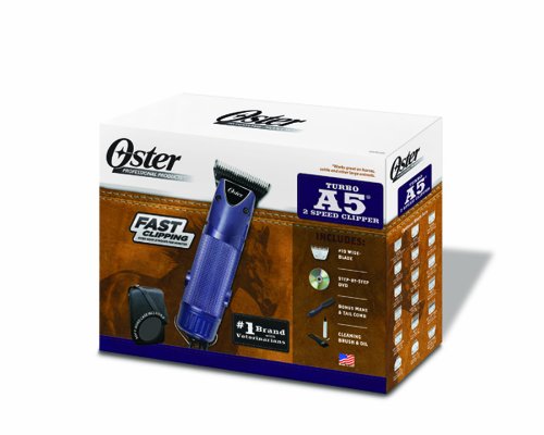 0034264444065 - OSTER PROFESSIONAL A5 TURBO 2-SPEED EQUINE CLIPPER KIT
