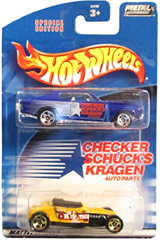 3452343461272 - HOT WHEELS SPECIAL EDITION CHECKER SCHUCK'S KRAGEN AUTO PARTS 2 PACK '70 CHEVELLE SS AND TRACK T