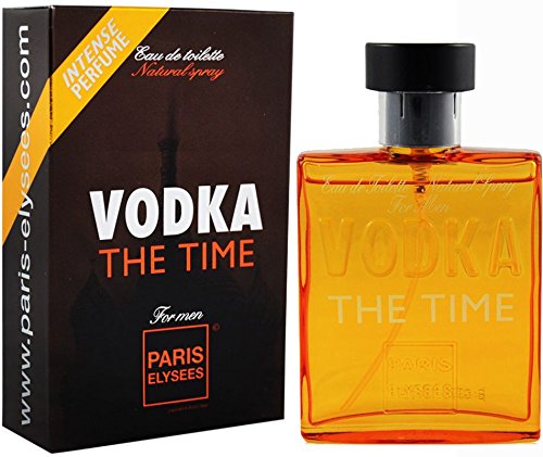 3454090002944 - PERFUME VODKA THE TIME FOR MEN 3.3 OZ EDT BY PARIS ELYSEES