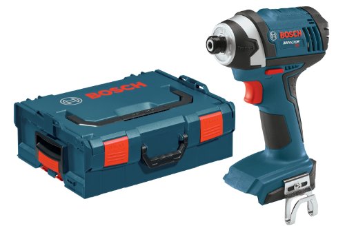 0000346437409 - BOSCH BARE-TOOL IDS181BL 18-VOLT LITHIUM-ION COMPACT TOUGH 1/4-INCH HEX IMPACT DRIVER WITH L-BOXX-2 AND EXACT-FIT INSERT TRAY