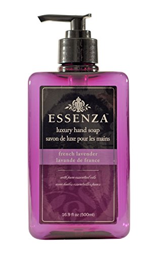 0034644334085 - ESSENZA HAND SOAP, FRENCH LAVENDER, PURPLE, 16.9 OUNCE