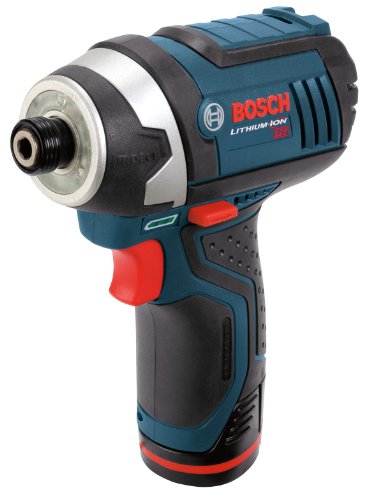 0000346449730 - BOSCH PS41-2A 12-VOLT MAX LITHIUM-ION 1/4-INCH HEX IMPACT DRIVER KIT WITH 2 BATTERIES, CHARGER AND CASE