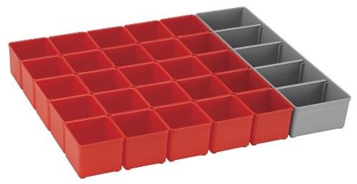 0000346458435 - BOSCH BOSCH ORG53-RED ORGANIZER SET FOR I-BOXX53, PART OF CLICK AND GO MOBILE TRANSPORT SYSTEM, 26-PIECE