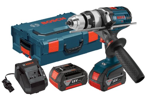 0000346460728 - BOSCH HDH181X-01L 18-VOLT 1/2-INCH BRUTE TOUGH HAMMER DRILL/DRIVER WITH ACTIVE RESPONSE TECHNOLOGY