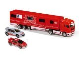 3467452084205 - MAJORETTE RACING CAR TRANSPORTER TRUCK (STYLES MAY VARY)