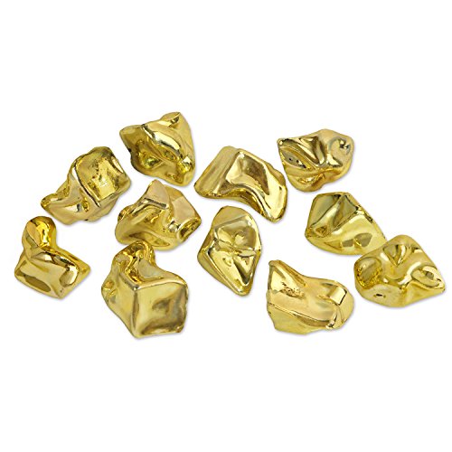 0034689065371 - BEISTLE 52168 PLASTIC NUGGETS, 1.06 OZ, GOLD